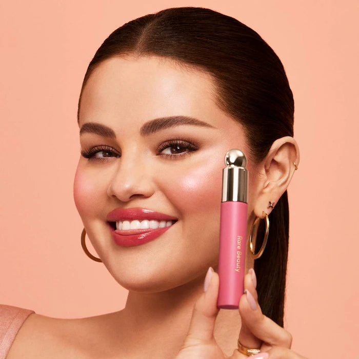 Rare Beauty by Selena Gomez  Soft Pinch Tinted Lip Oil Stain  Color: Happy - cool pink