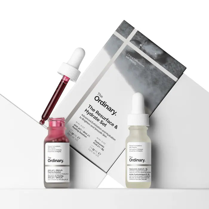 The Ordinary  The Resurface & Hydrate Set with Hyaluronic Acid + AHA